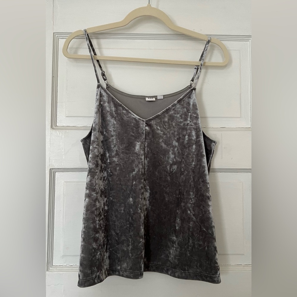 Silver Velvet Women's Tank Top